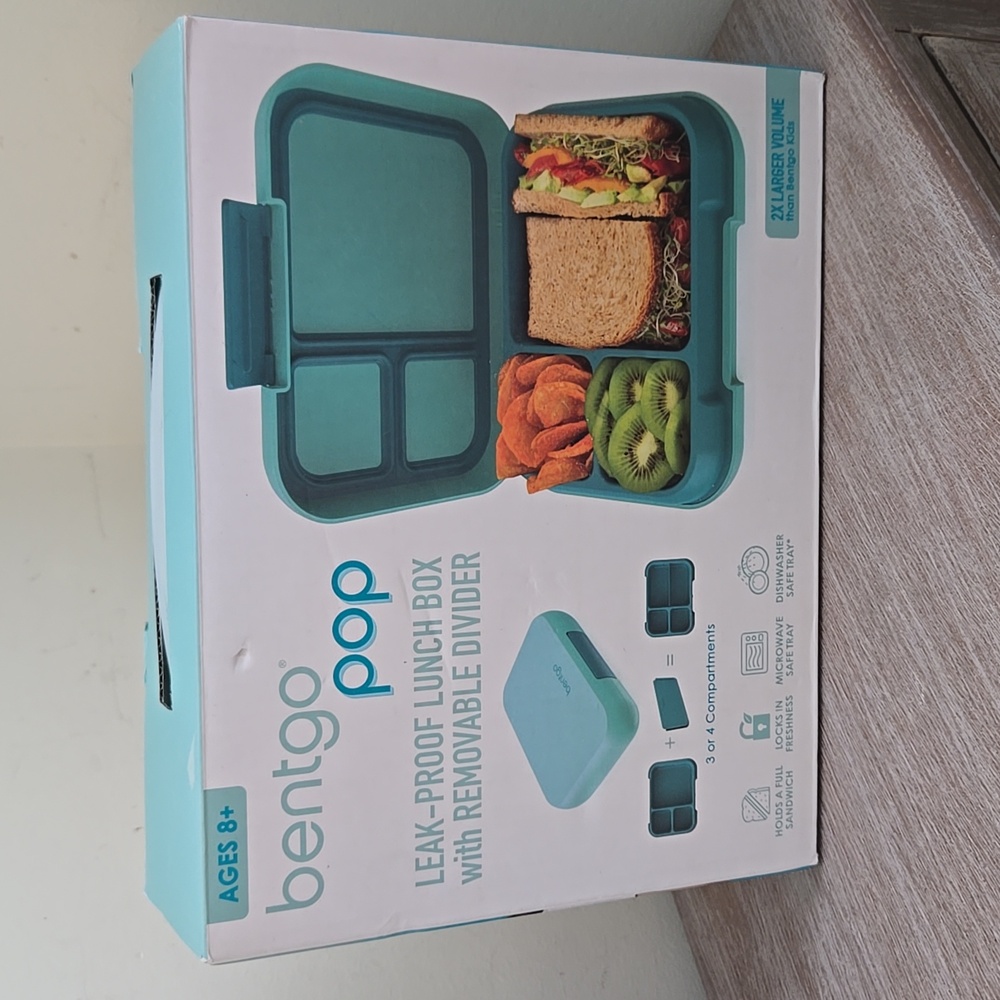 ⭐️ NEW Bentgo Pop Leak-Proof Lunch Box With Removable Divider